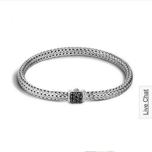 John hardy black sapphire bracelet